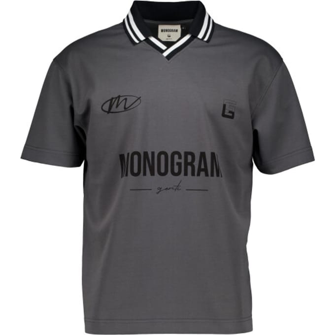 Genti Polo Ss Polos Donkergrijs J4070-1227