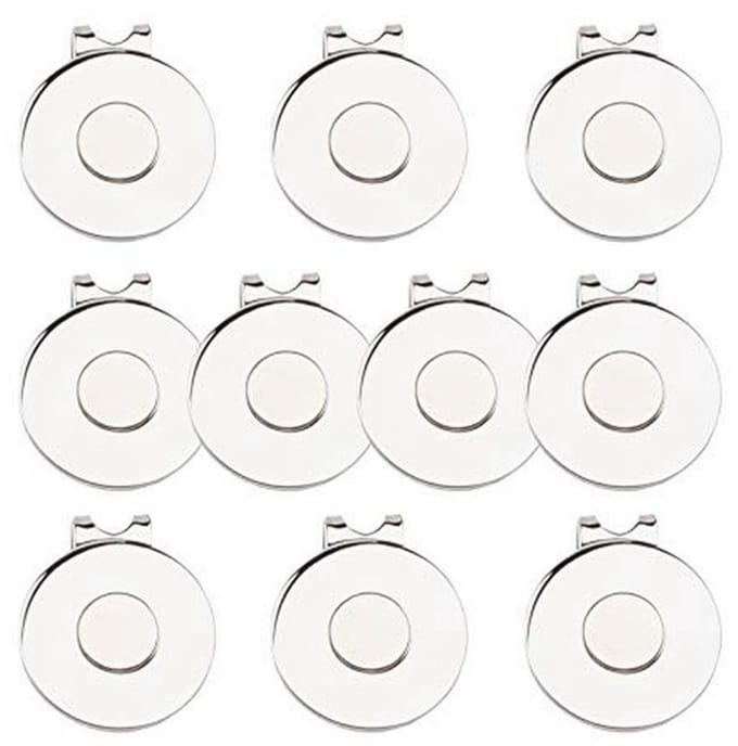 Magnetische Golf Hoed Clips - 10 Pack Ball Marker Houder voor Golfer Accessoires