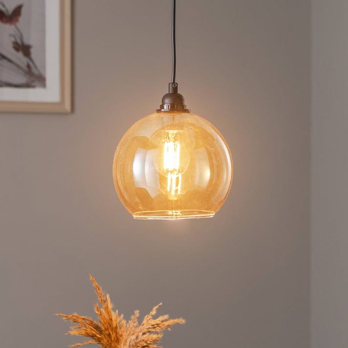 Asir - Kroonluchter - Goud & Zwart - 116 cm
