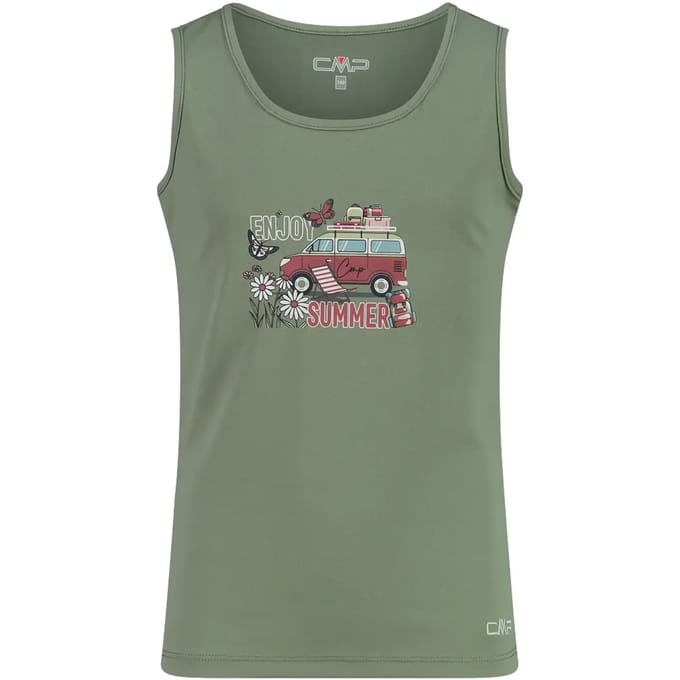 Grafisch patroon tanktop meisje CMP
