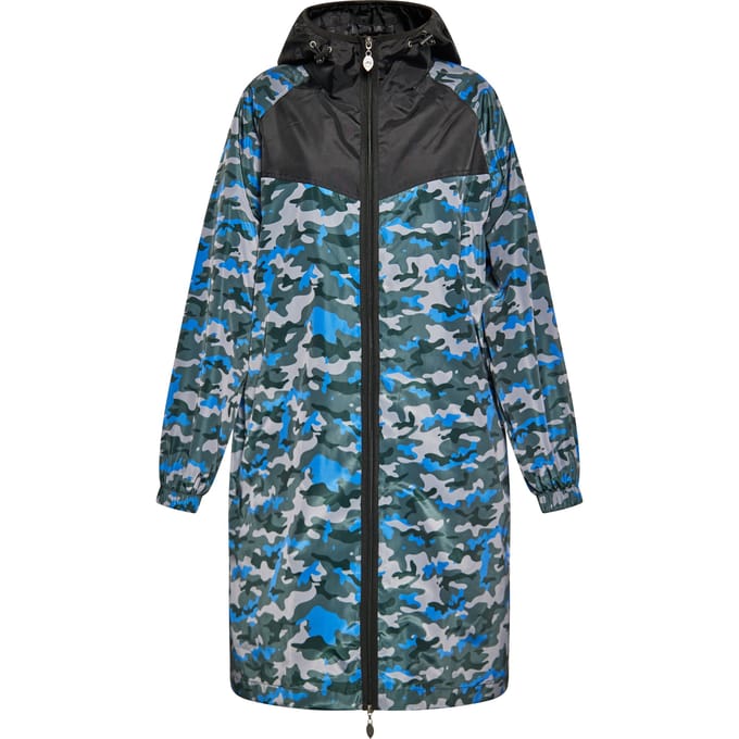 Mymo Jas Dames Blauwe camouflage