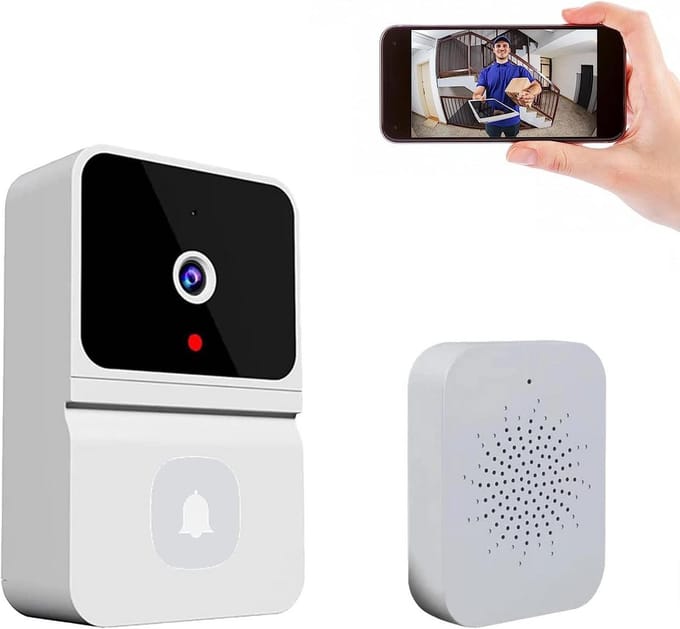 Deurbellen met Camera - Video Deurbel - Draadloos - Full HD - Controle