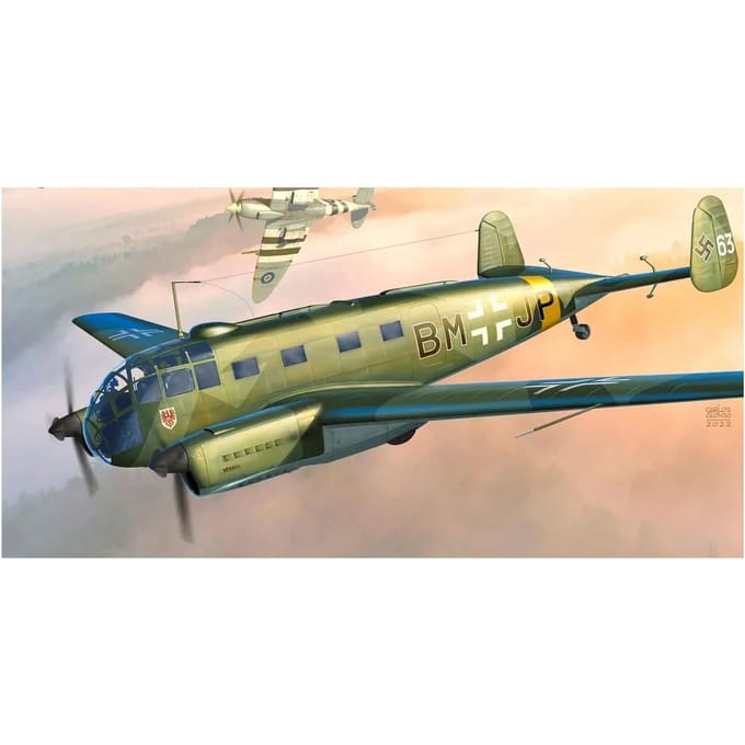 KP Model Luftwaffe Allemande Sibel Si204D Maquette Plastique KPM0331 Couleur de Moulage 1/72 beige