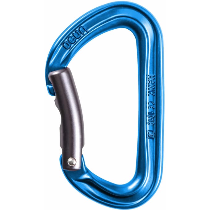 Ocun Hawk Bent Karabijnhaak Blauw