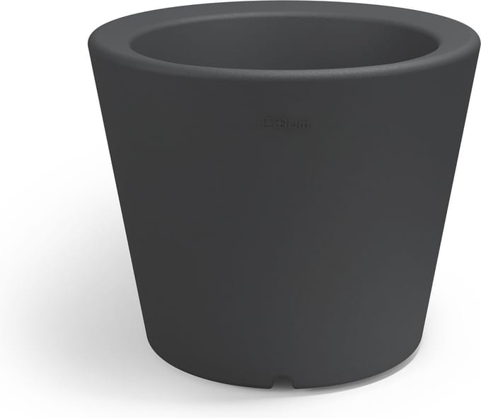 Otium bloempot dubbelwandig Olla 40 cm antraciet