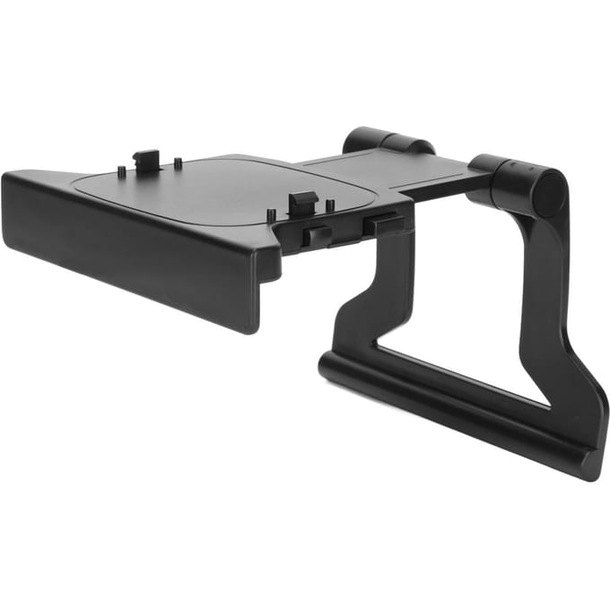 Voor Xbox 360 TV Clip Lichtgewicht Ruimtebesparende TV Montageclip Houder voor Xbox 360 Aanbevolen TV zwart