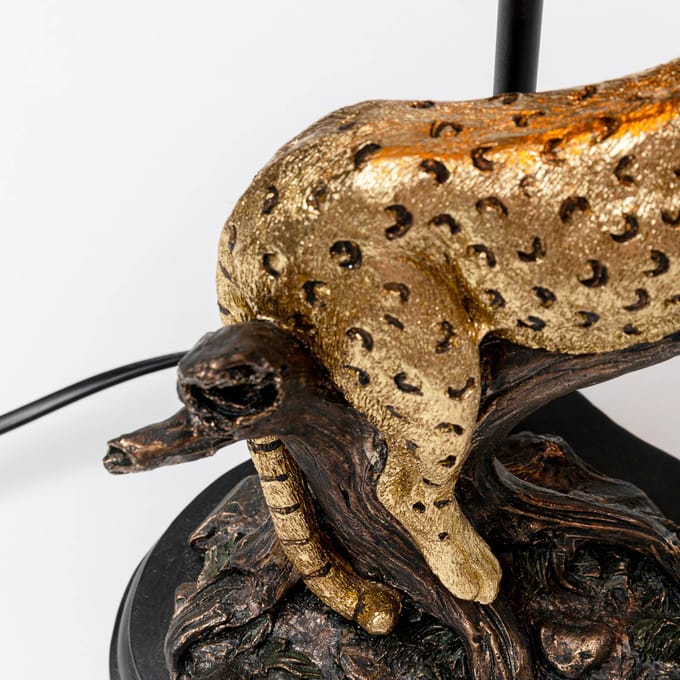 KARE Relax Leopard tafellamp