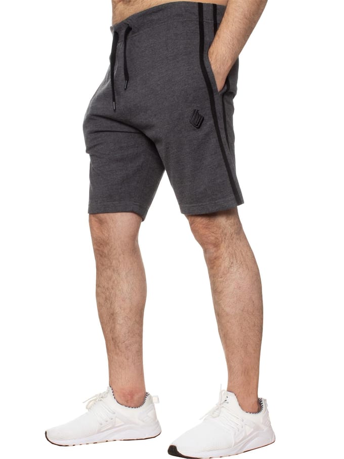 Enzo | Heren Loungeshort - Houtskool