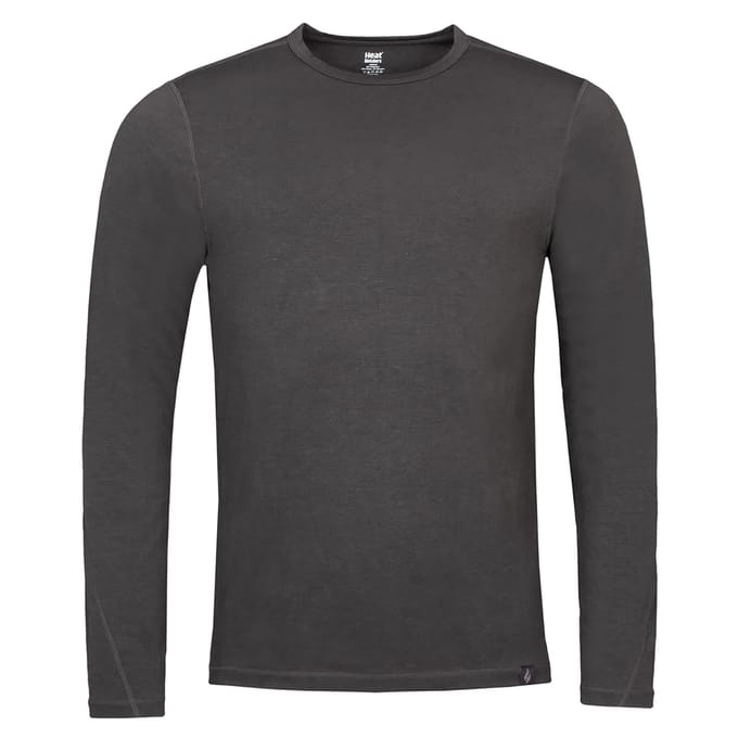 Heren Ultra Lite Lange Mouw Thermo Top | Fleece Gevoerde Basislaag Top