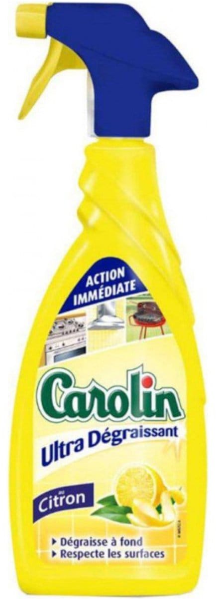 Carolin ontvetter spray citroen 650ml