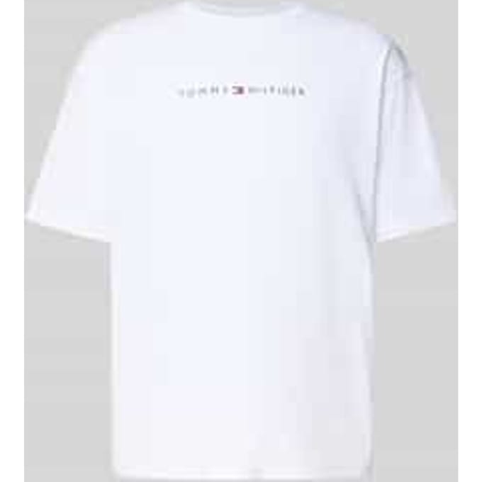 Regular fit T-shirt van puur katoen