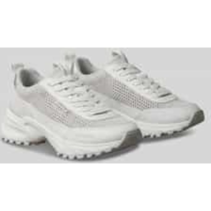sneakers met mesh-inzetten