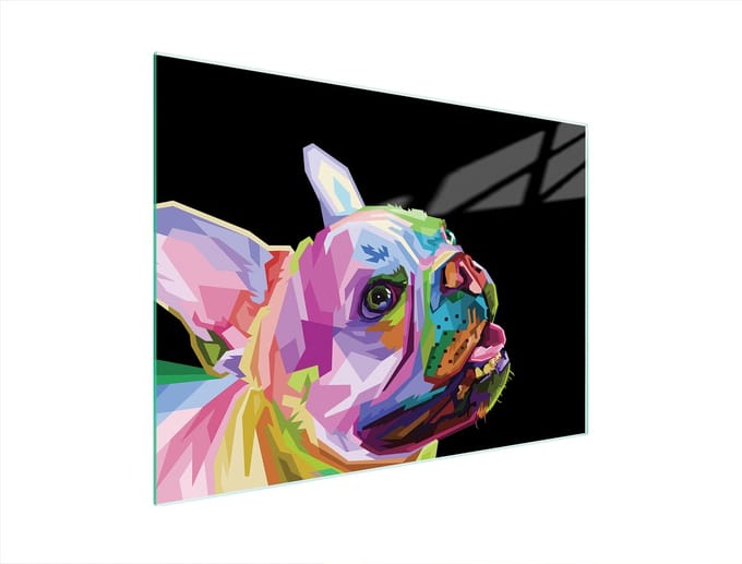 TMK ArtDeko - Snijplank Glas - 40x30 cm - Pies - Veiligheidsglas