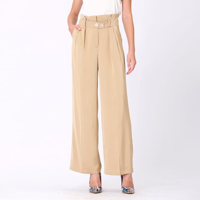 Plooien rechte broek