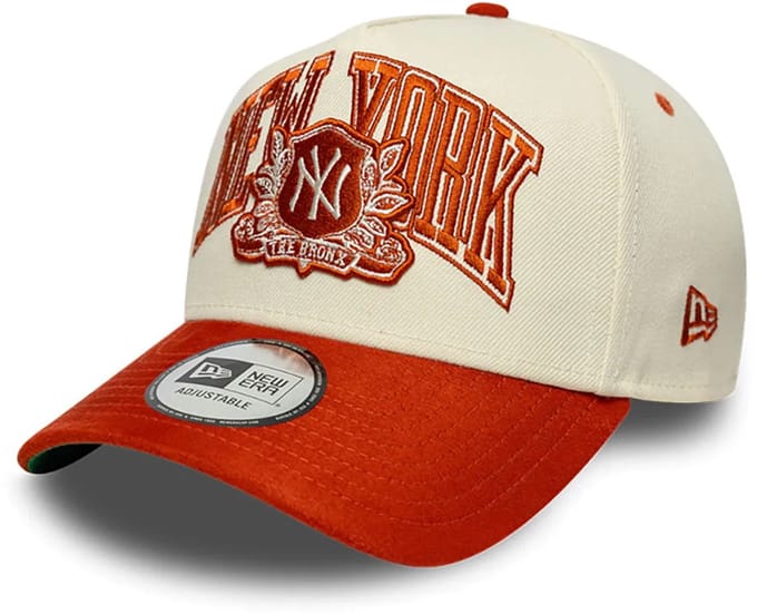 New Era E-frame Closed Back Mlb New York Yankees Trucker Unisex - Wit - One Size - Katoen