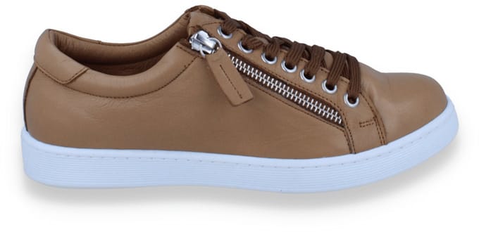 Andrea Conti Dames Sneaker Brandy | Cognac | Maat: 36