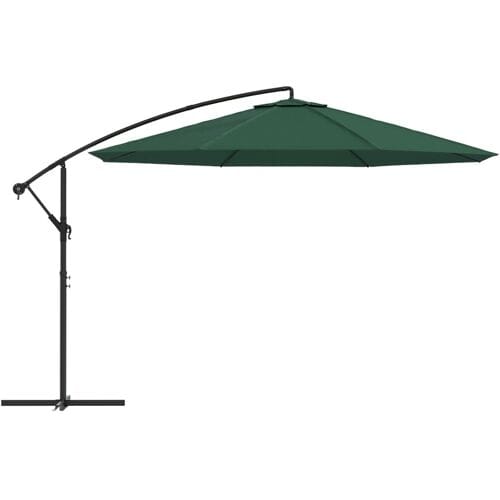 vidaXL - Zweefparasol - 3,5 - m - groen