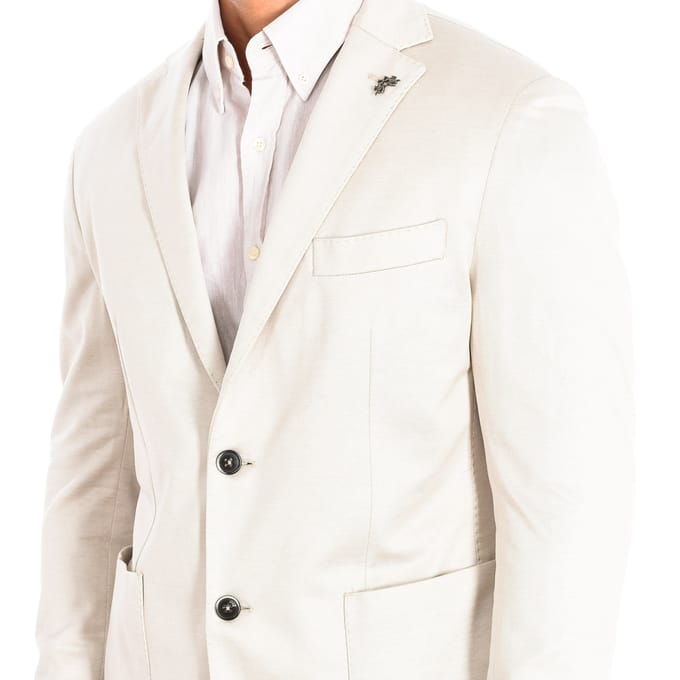 Blazer met lange mouwen en normale pasvorm PMJA01-JS238 man