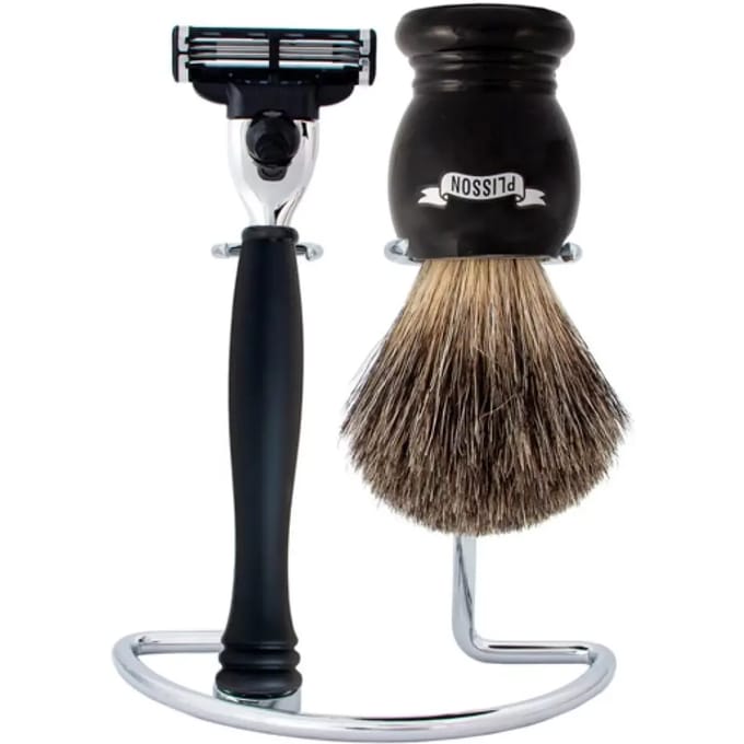 Kit de rasage Plisson Essentiel Mach3® Pur (x3)