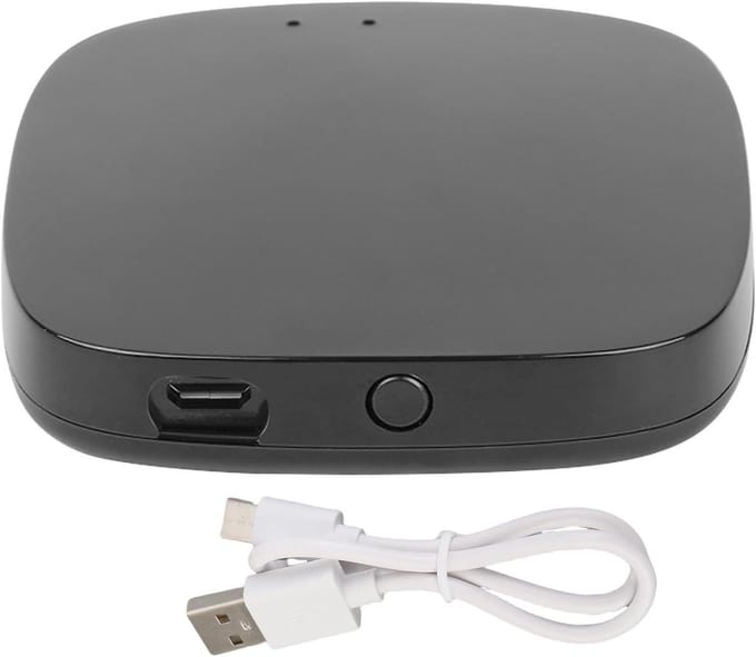 Draadloze Smart Hub - Centrale Controller - Smart Home Besturen - Brede Compatibiliteit - 7 x 7 x 4 cm