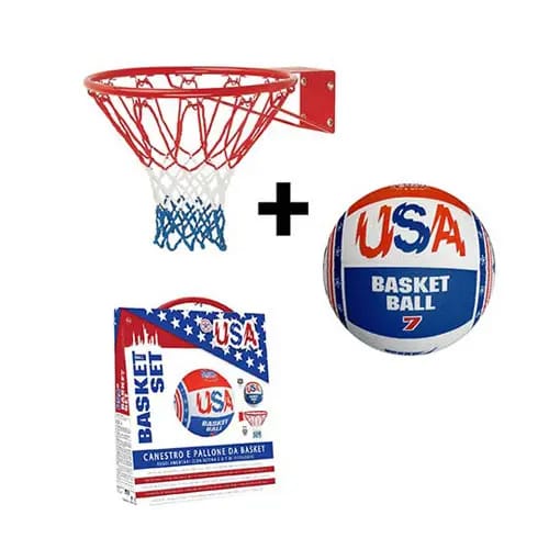 Basketbalaccessoires voor ring en bal Sport One