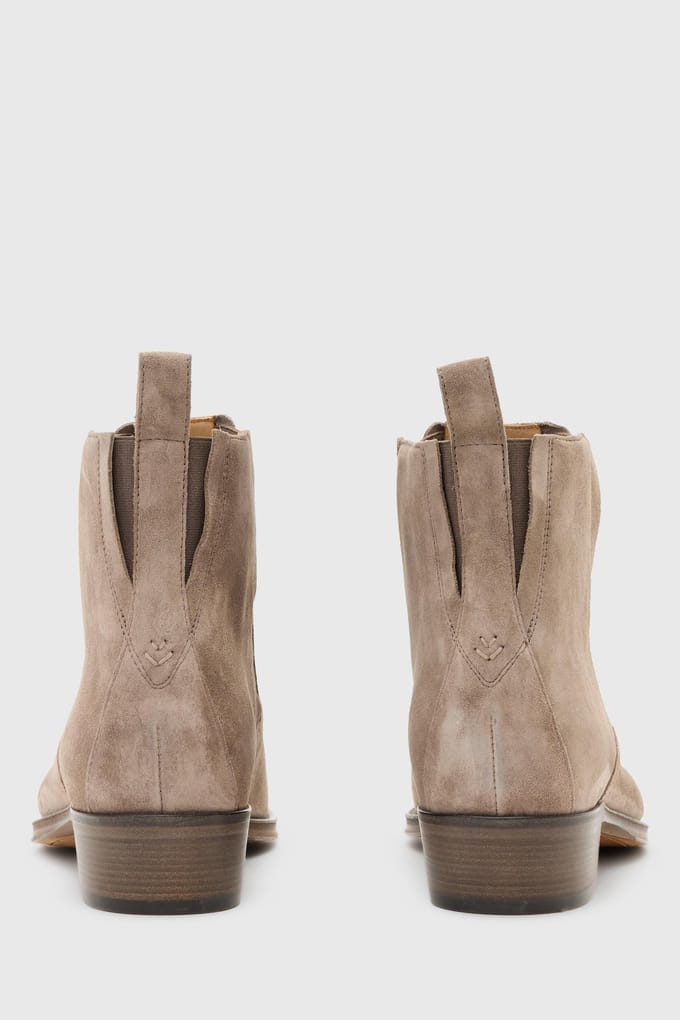 John Varvatos Ludlow Chelsea Steel Grey Size: 8 | Boots Outlet | Heren | Grijs