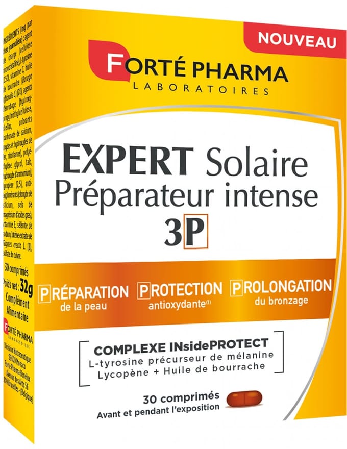 Forté Pharma Expert Solaire Préparateur Intense 3P 30 Tabletten