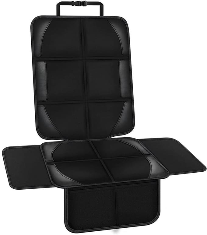 Dailygoods- Autostoelbeschermer met zakken - Waterdicht - Antislip