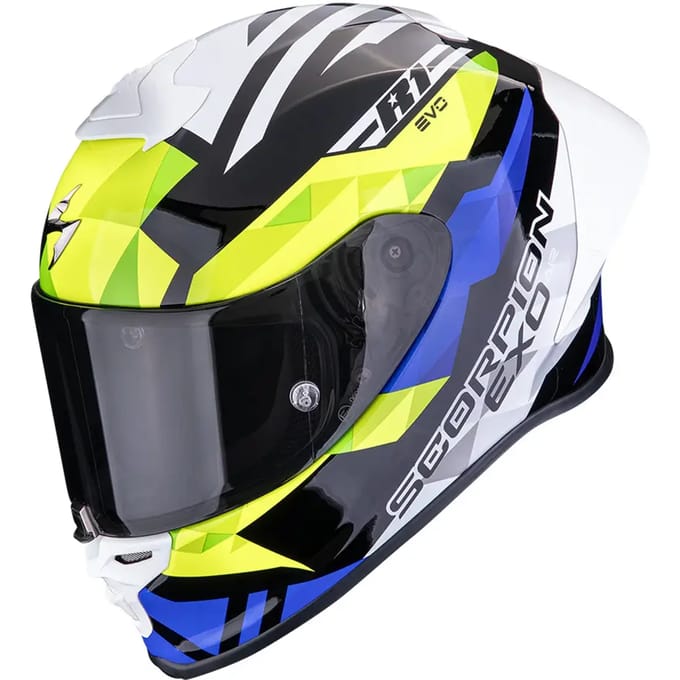 Volle motorhelm Scorpion Exo-R1 Evo II Air Valere