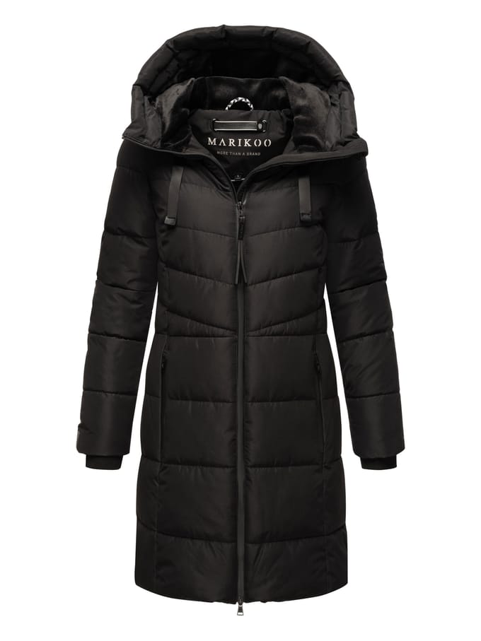 Marikoo Natsukoo dames winterjas – warm, teddyvoering & capuchon