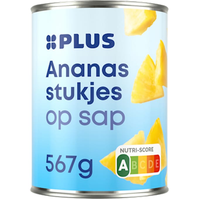 Ananasstukjes op sap