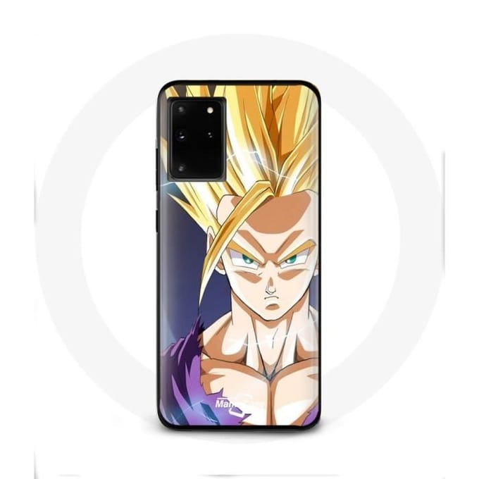Case voor Samsung Galaxy S11 Plus Dragon Ball Manga Goku Angry Face
