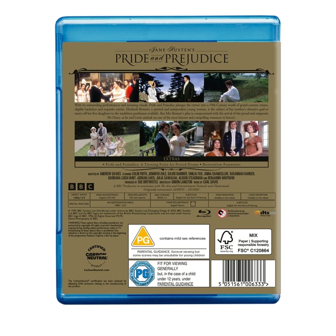 Pride and Prejudice [2xBlu-Ray]