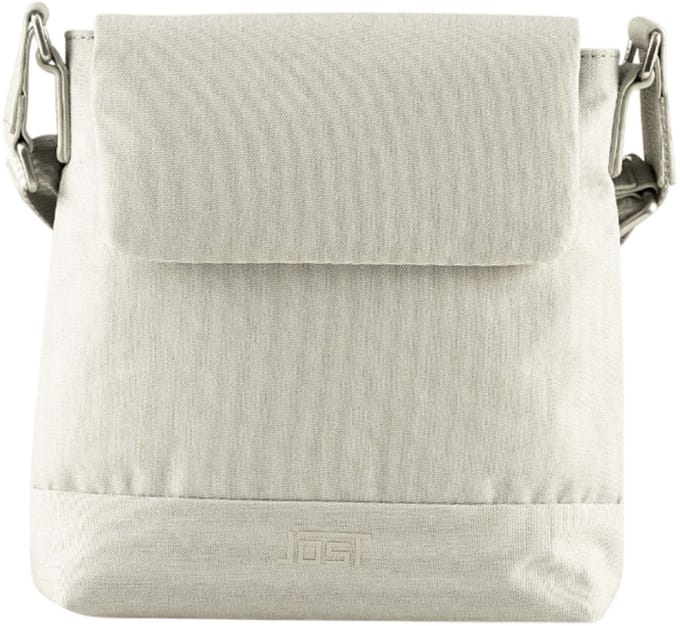 JOST Schoudertas Bergen Shoulder Bag Cream White Lichtgrijs