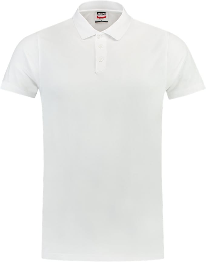 Tricorp 201001 Poloshirt Cooldry Bamboe Fitted - Wit - Maat 5XL