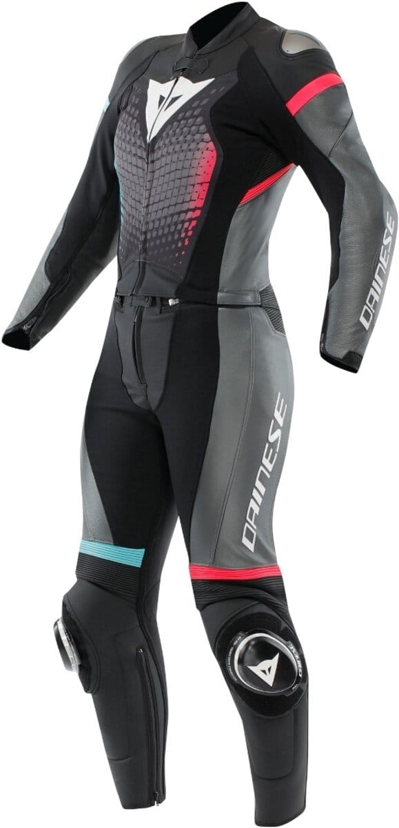 Dainese Fulminea S26 Dames tweedelig motorfietsleren pak -