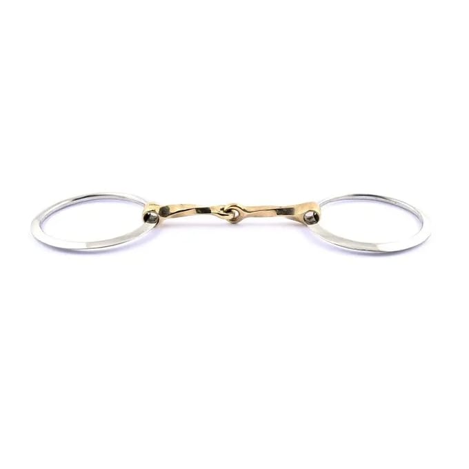 2 ring bit voor gedraaide paarden Jump'In