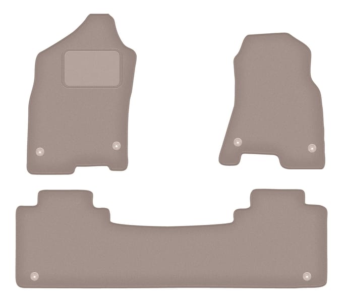 Wielganizator WLG-CARLUX Serie - Automatten - Beige - Dodge RAM 1500 Quad Cab