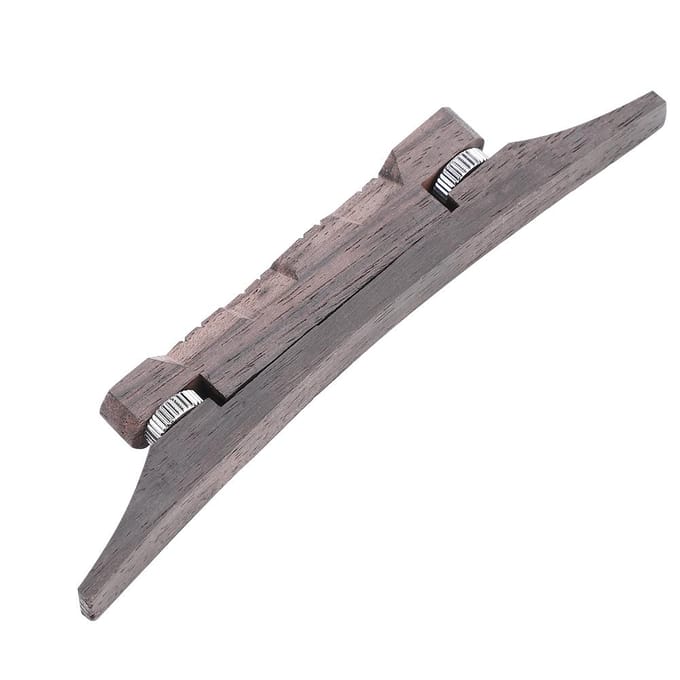 Hoge Kwaliteit Verstelbare Palissander Mandoline Snaarhoogte Brug Muziekinstrument Accessoire gray