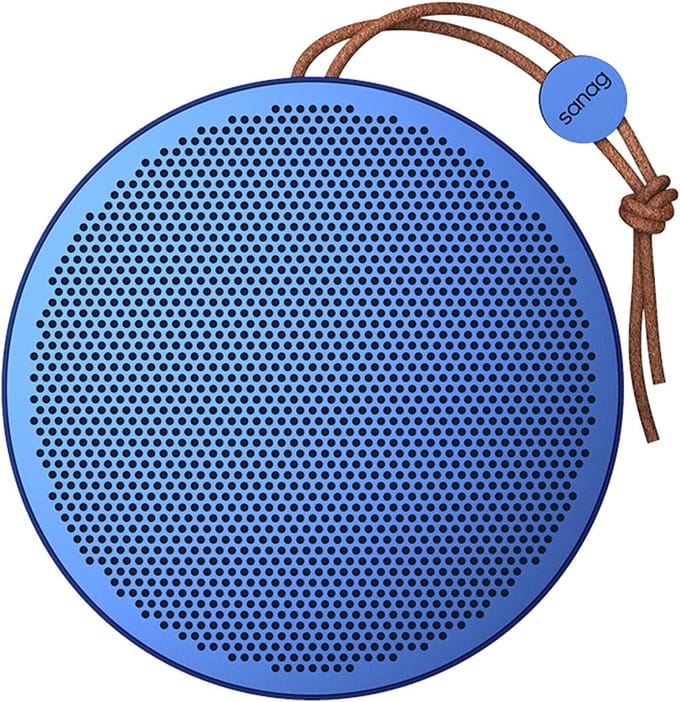 Draadloze Bluetooth Speaker - Draagbare Audio - Muziek Luisteren - Waterdicht IPX5 - 5 Watt Vermogen - Blauw
