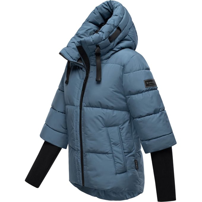 Navahoo dames gewatteerde winterjas Lotusherz XIV – warm, functioneel & urban