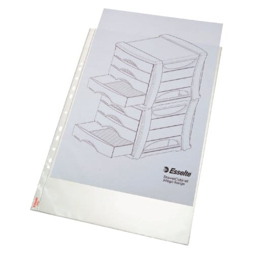 Esselte Showtas A3 - 30% Pre-consumer Gerecycled Plastic - PP - 50 stuks - Transparant