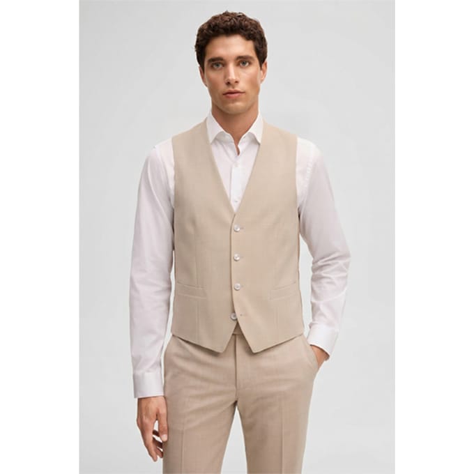 Vest Gyl, lichtbeige