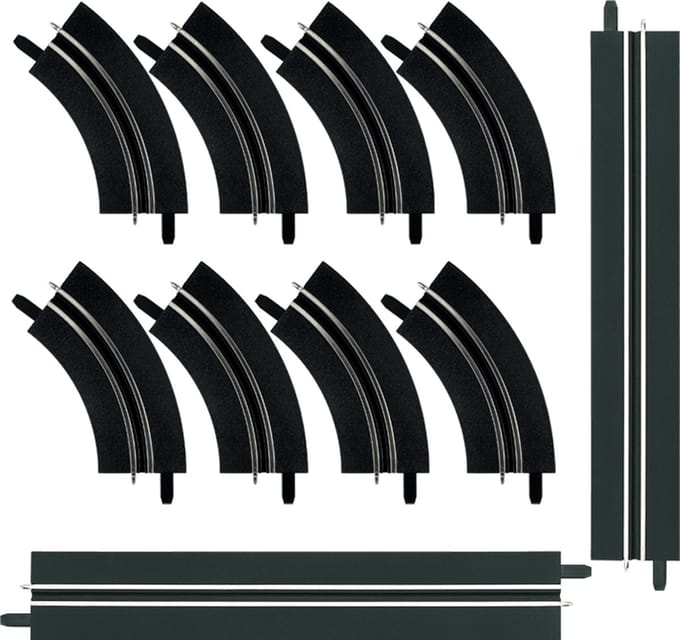 Carrera Digitaal 143Single-Lane Bends / Straight section Extension Set