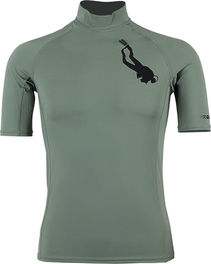 Procean UV-werend lycra shirt | Heren | Diver | groen | maat S