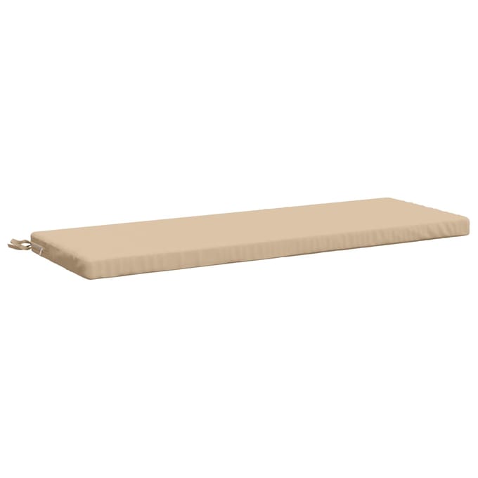 vidaXL - Bankkussen - SOEST - 100% - Polyester - Crèmekleurig - 110 - x - 40 - x - 5 - cm