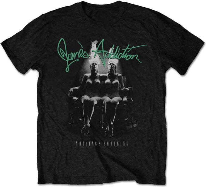 Jane's Addiction - Nothing's Shocking Heren Tshirt - S - Zwart