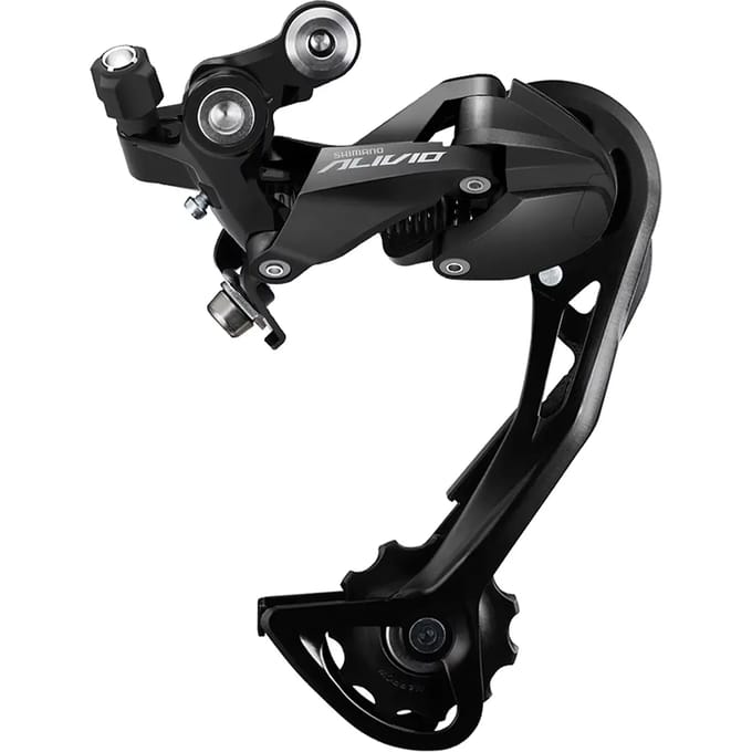 Shimano Achterderailleur - 9-speed - Alivio RD-M3100 - Met lange kooi - Zwart