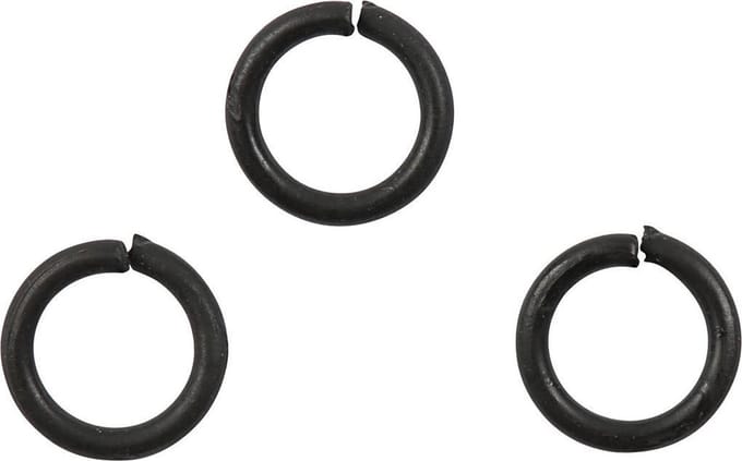 Creotime Ringen Zwart 1 X 5 X 7 Mm 50 Stuks