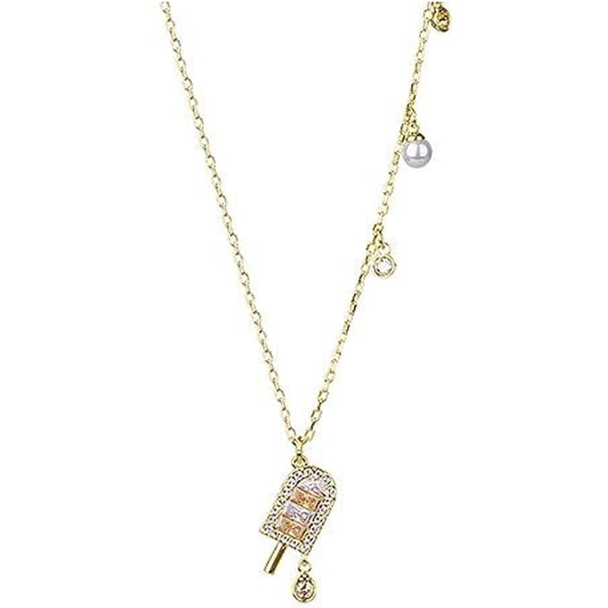 Swarovski IJsco Ketting Dames ketting Goud 5465294 Box (Random Color) beige